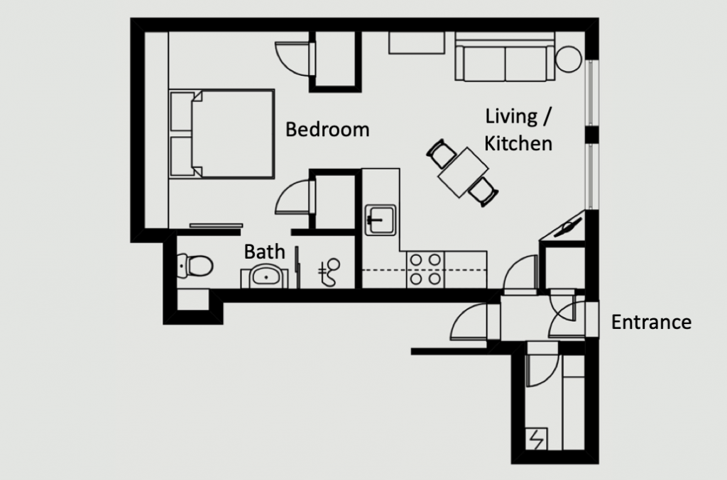 L'Atelier - Luxury apartment - Floorplan