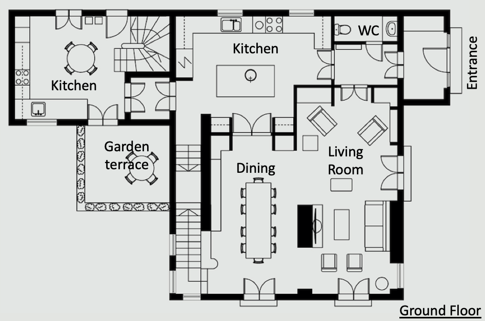 La Calado - Luxury Villa - Floor plan