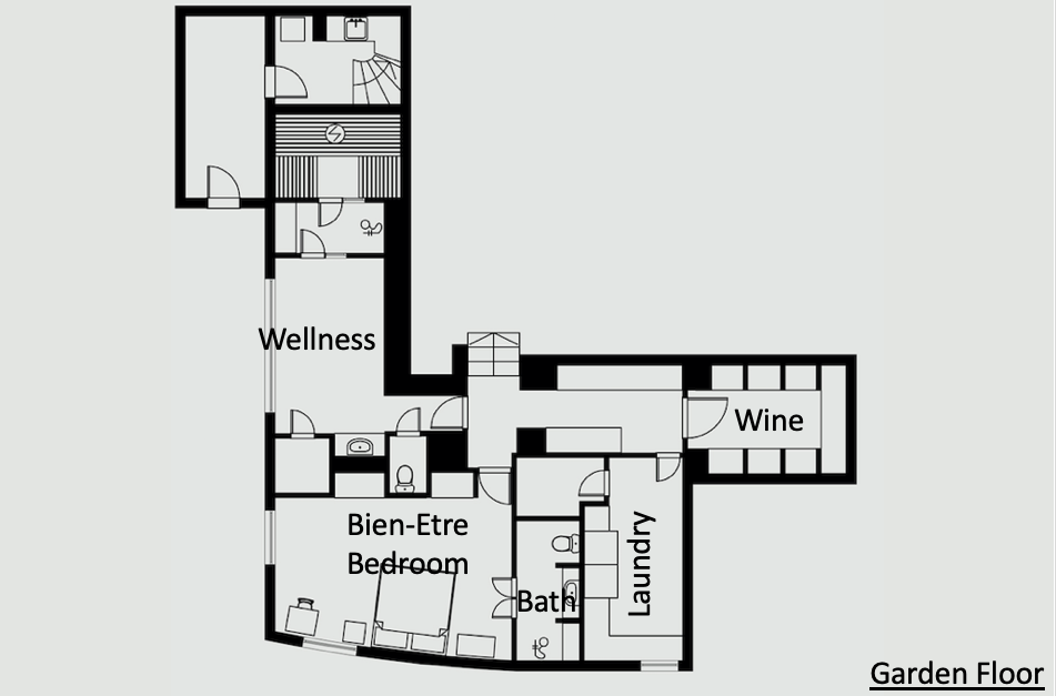 La Calado - Luxury Villa - Floor plan