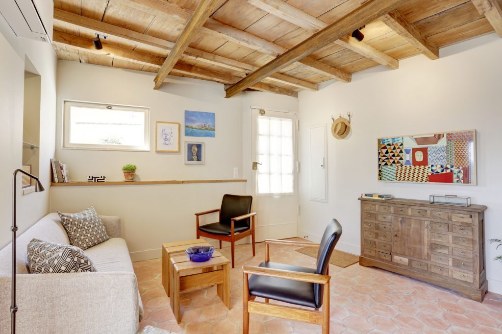 Antibes Rental - Clos des Vignes - Living room